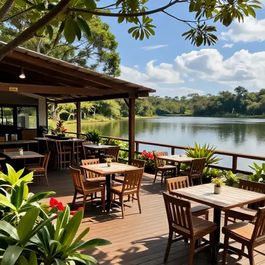 Descubra o Restaurante/Deck